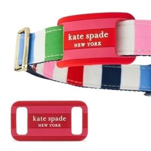Kate Spade Pink AirTag Dog Collar Case